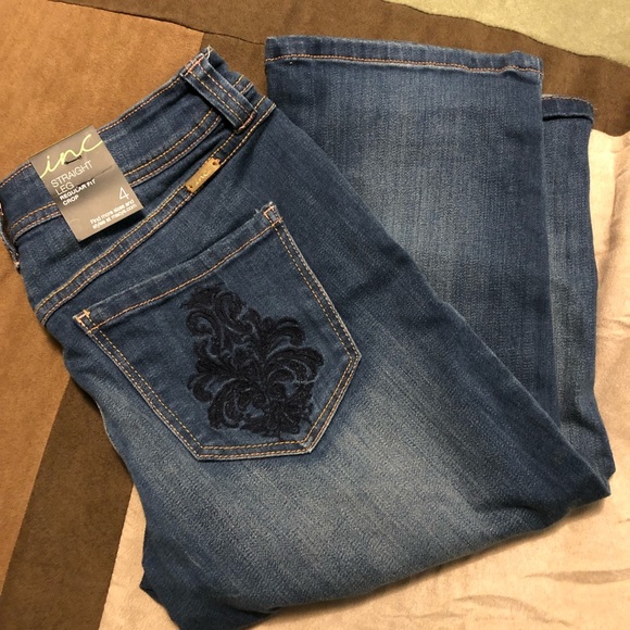 NWT! Inc cropped jeans - Picture 3 of 5
